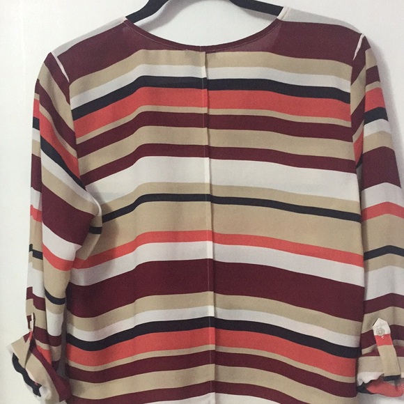 Ann Taylor Striped Blouse/Top 2for$10 - Picture 5 of 9